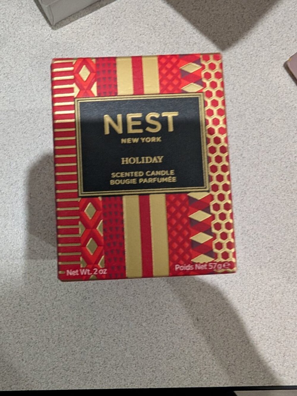 Nest holiday candle new in box